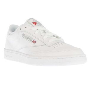 Reebok Mens Club C 85 Leather Sneakers / White
